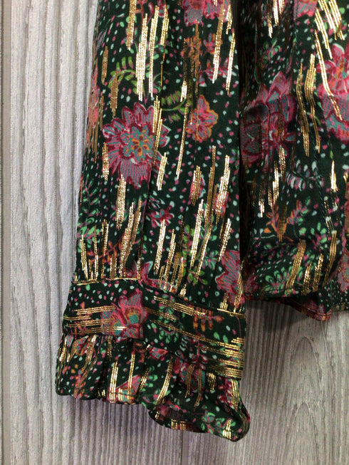 Caballero Metallic Top Size Small